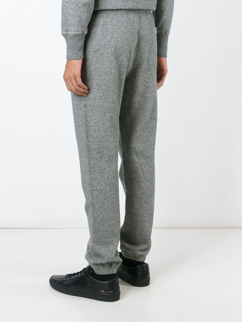 Champion Cotton Drawstring Track Pants in Grey (Gray) for Men - Lyst