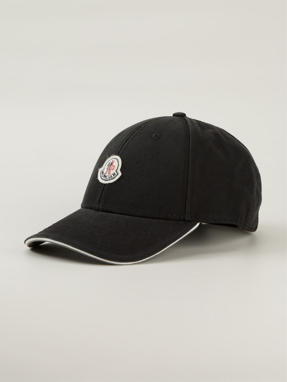 moncler baseball cap black