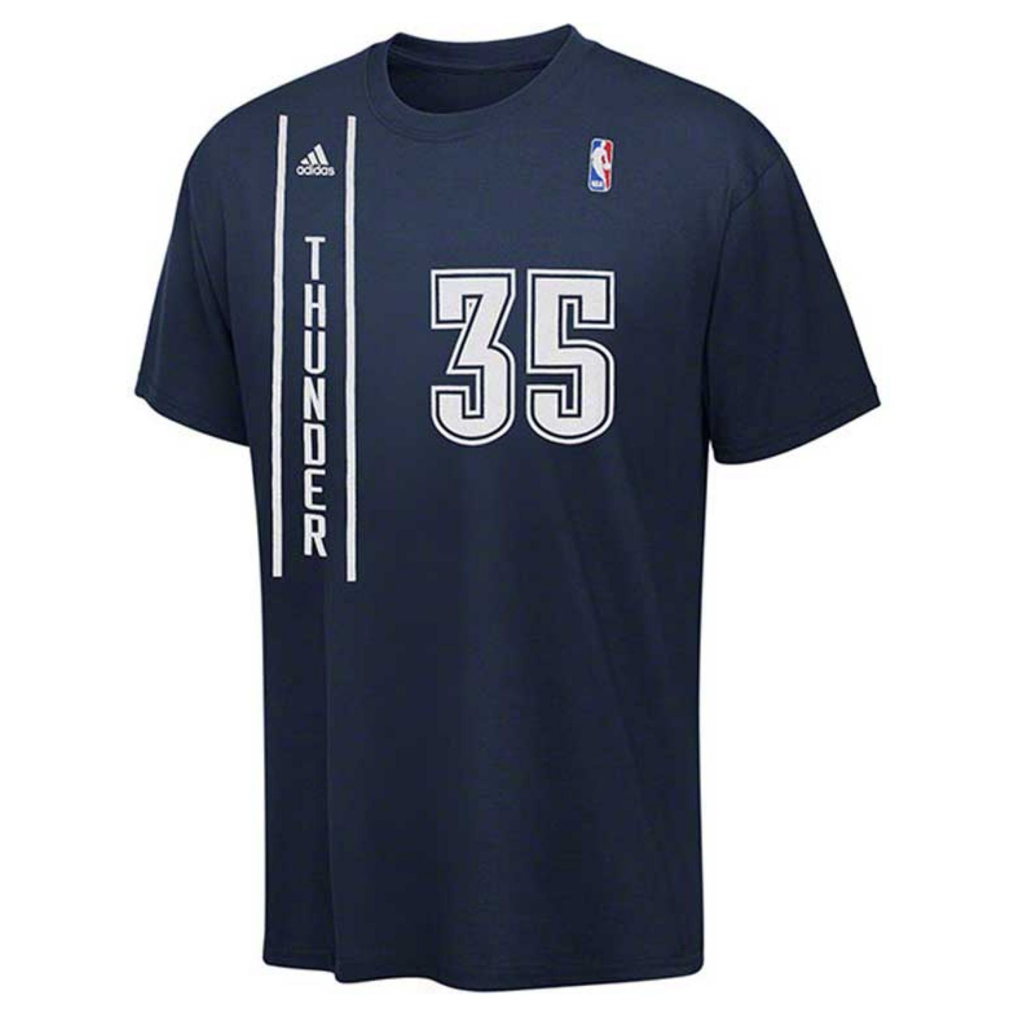Adidas Men'S Short-Sleeve Kevin Durant Oklahoma City Thunder Player T ...