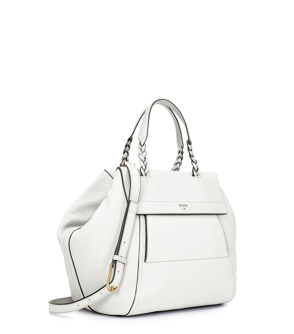 tory burch small half moon satchel