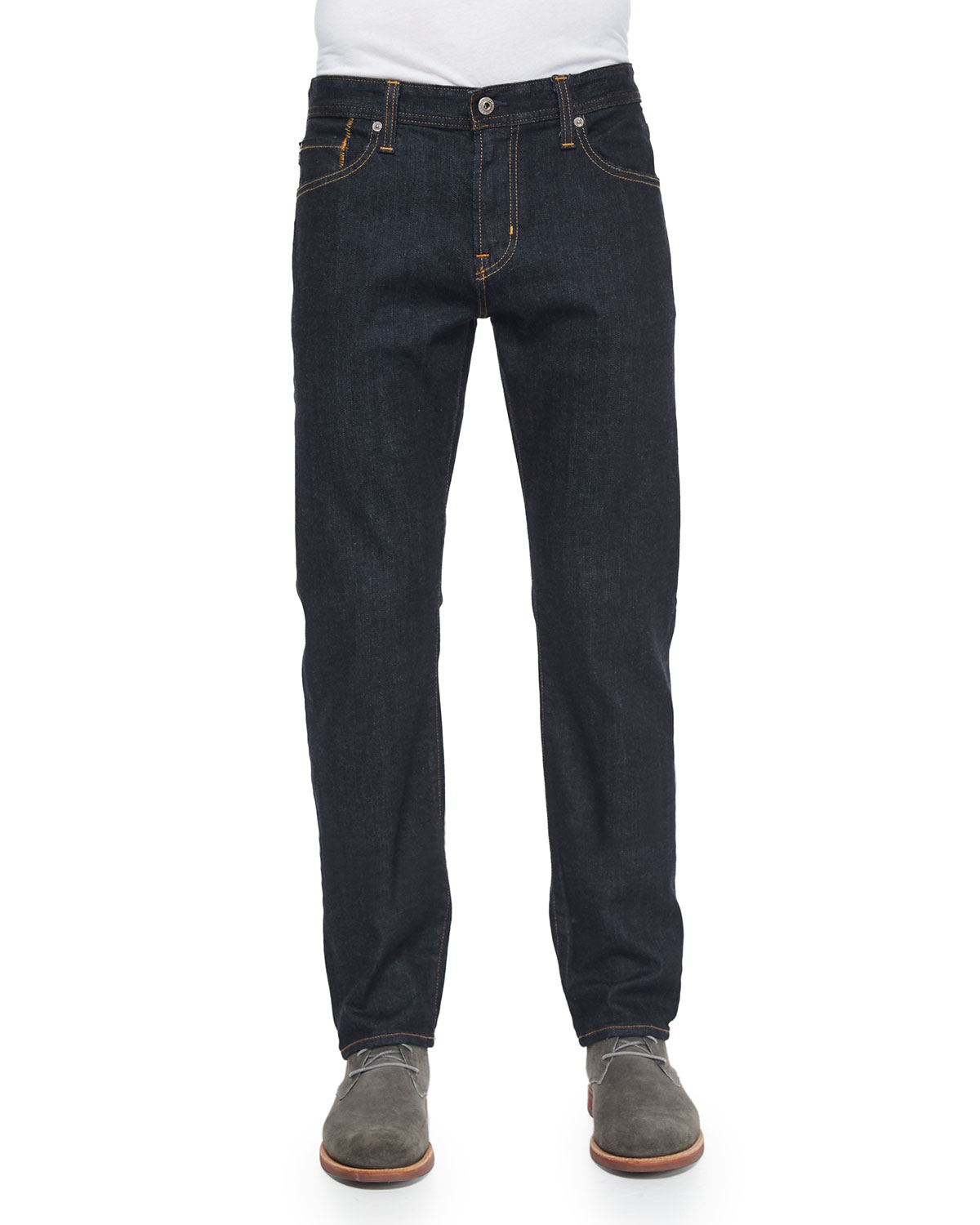 Ag jeans Graduate Jack Dark Wash Denim Jeans in Blue for Men (INDIGO ...