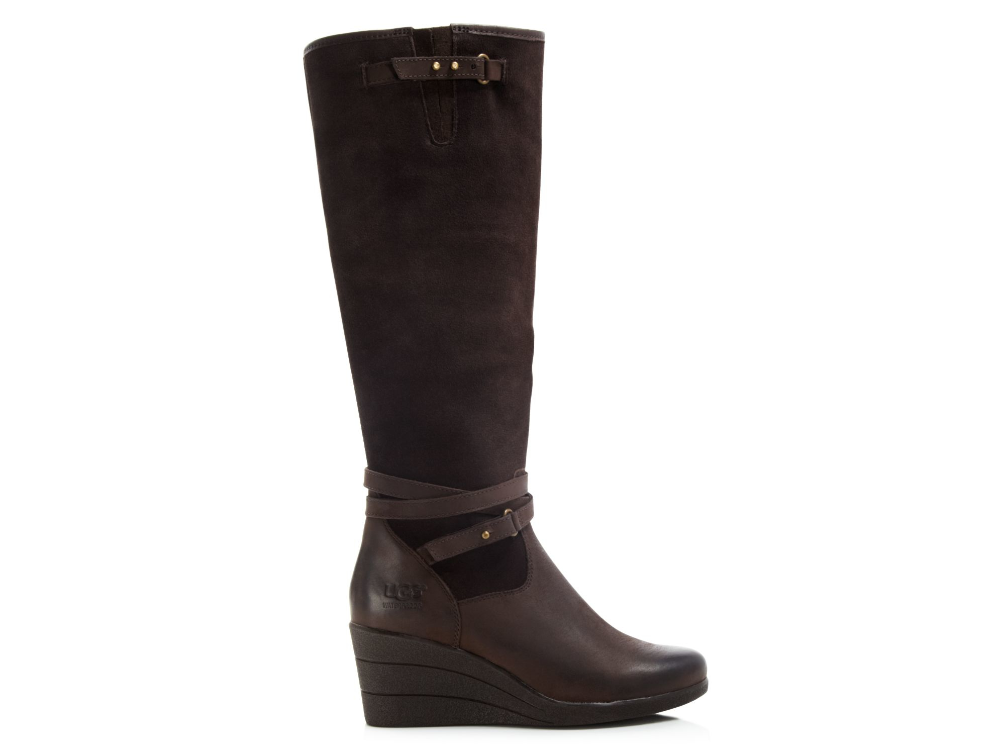 ugg knee high wedge boots