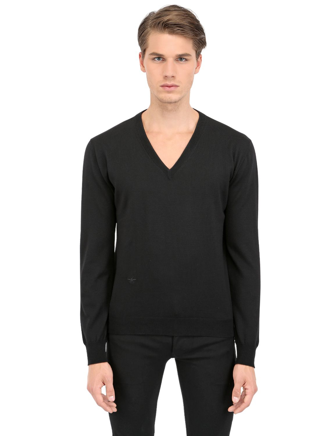 dior v neck sweater