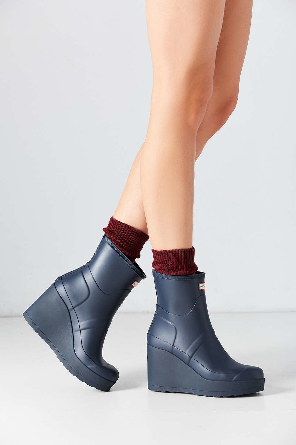Ankle Boots Hunter Rain Boot Heels Chelsea Boots Ankle Length