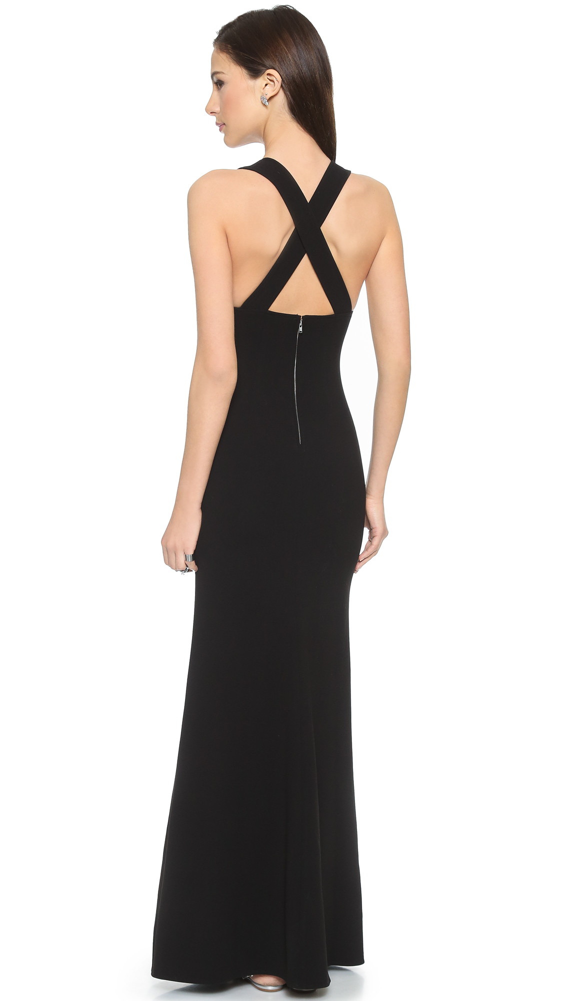 Jill jill stuart black gown clearance