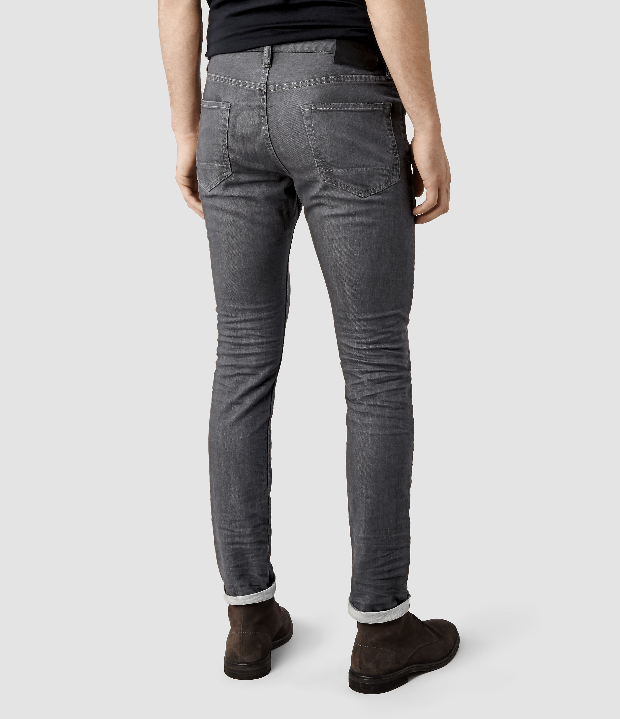 All saints cigarette jeans grey Clearance
