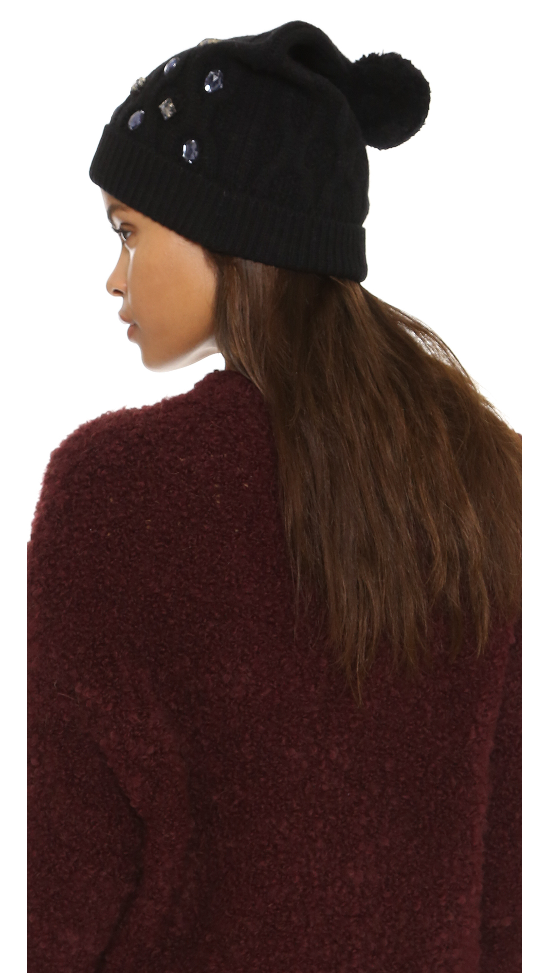 Markus Lupfer Wool Cable Knit Jewel 