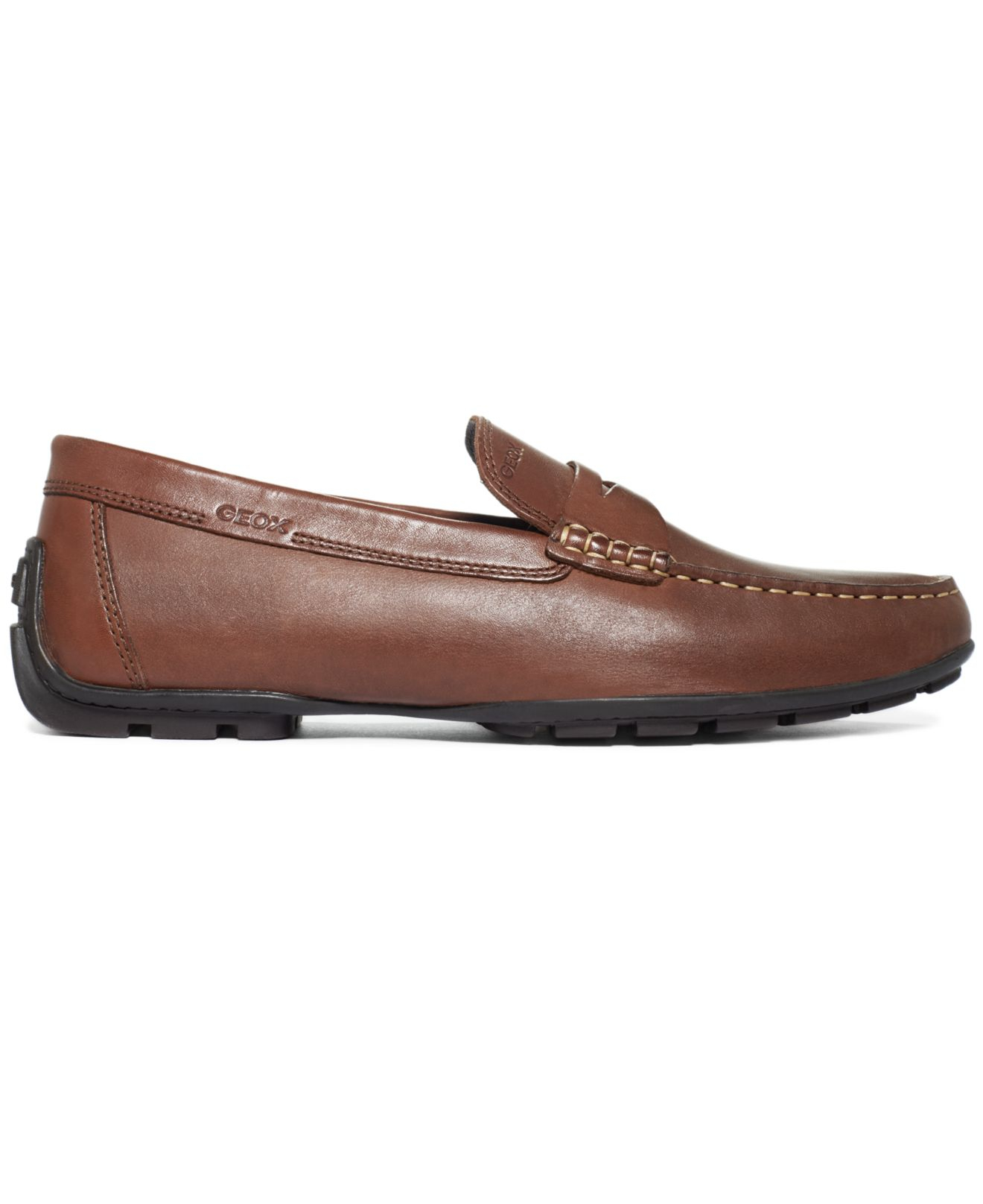Geox Monet Penny Loafers in Coffee (Brown) for Men | Lyst