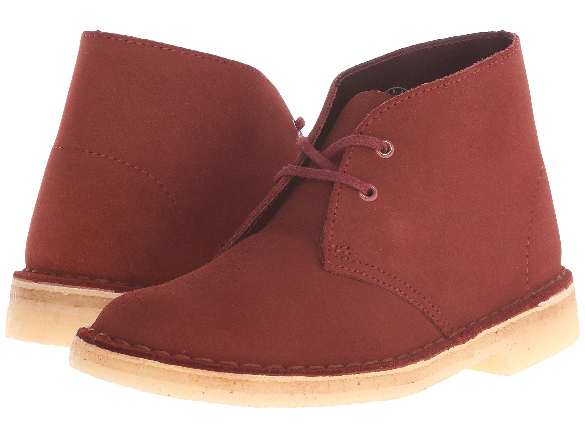 clarks red boots