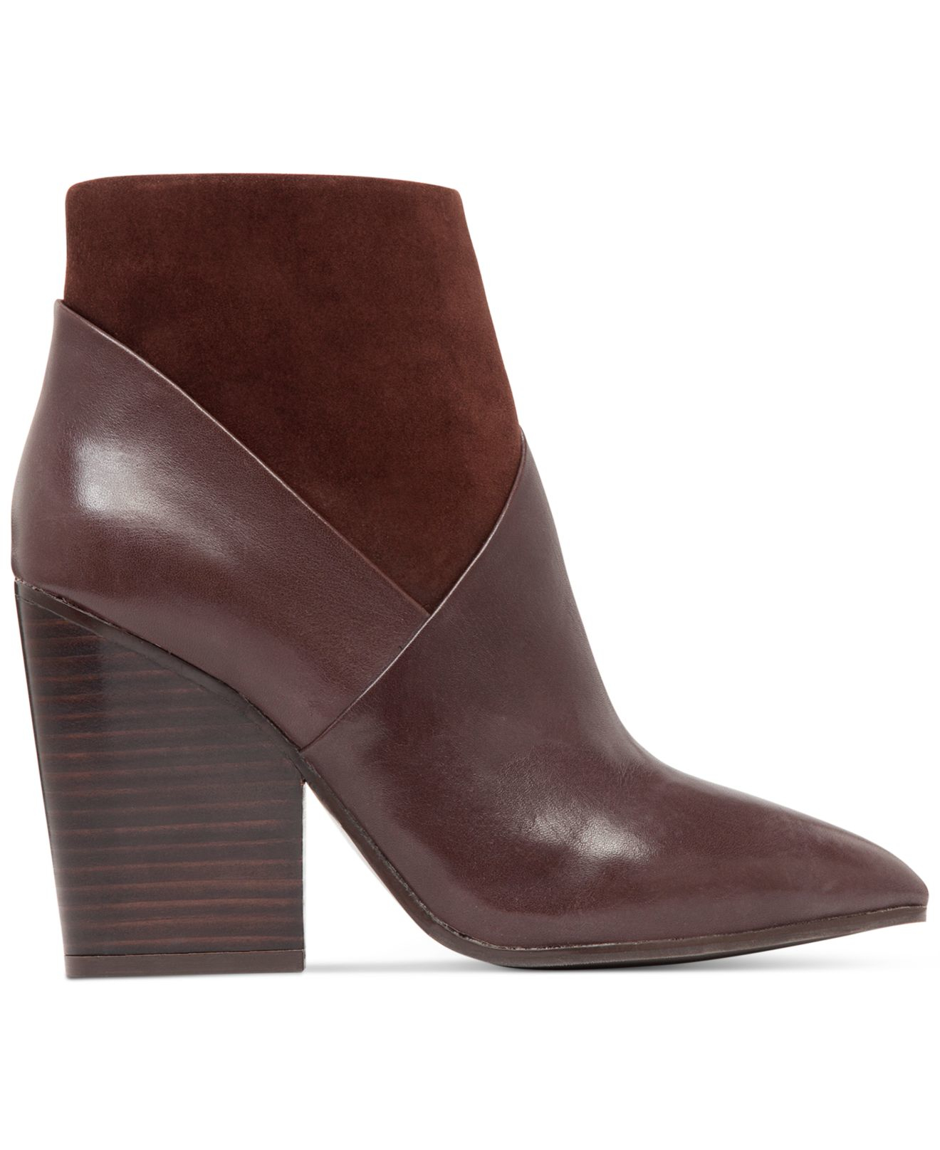 vince camuto brown booties