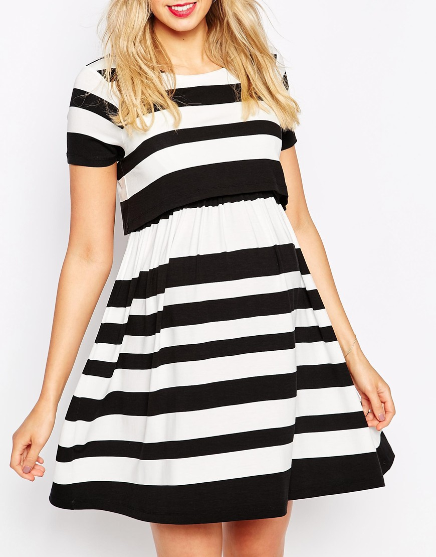 nursing skater dress