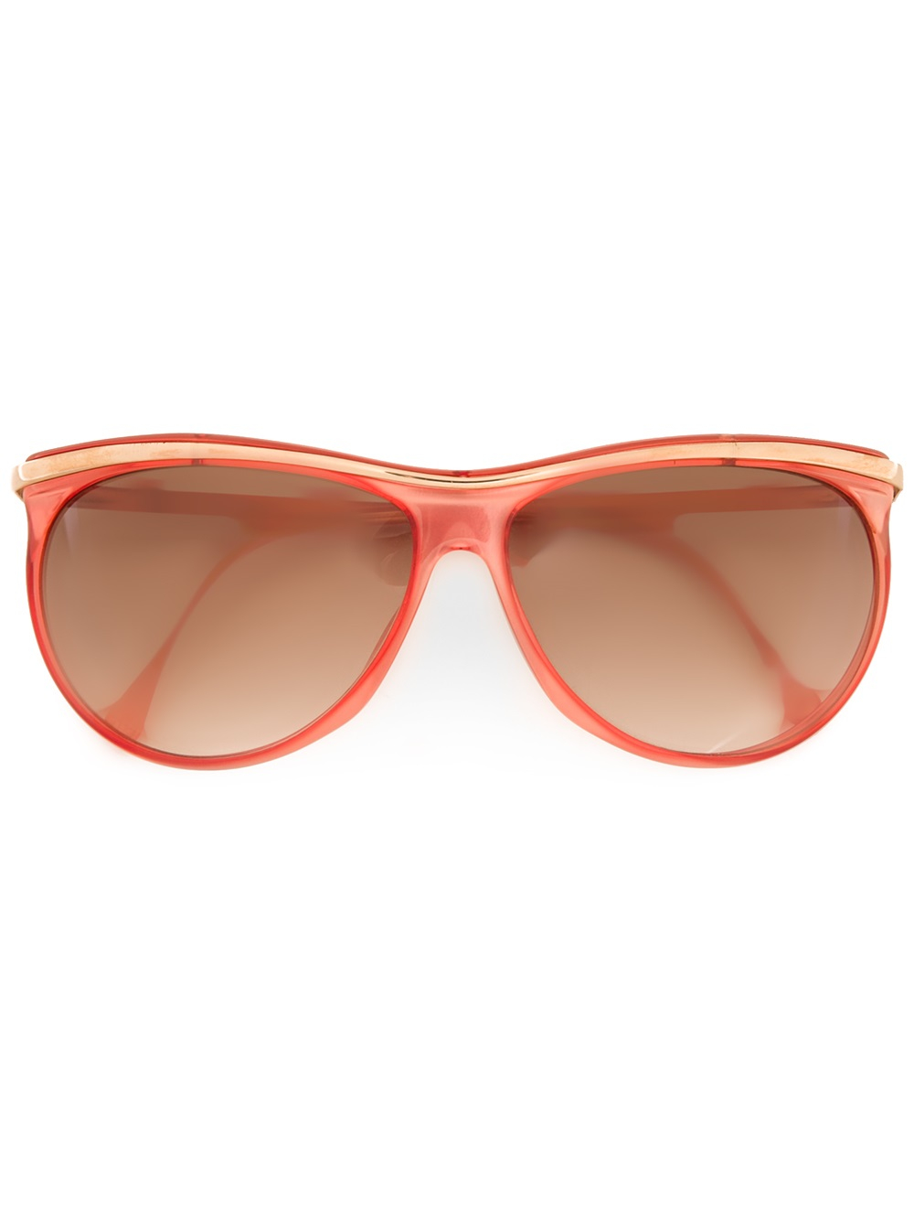 Versace Butterfly Frame Sunglasses in Red