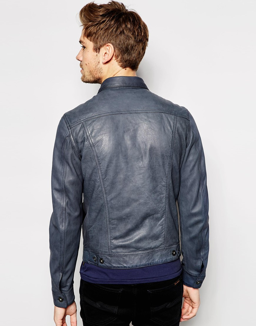 replay leather jacket