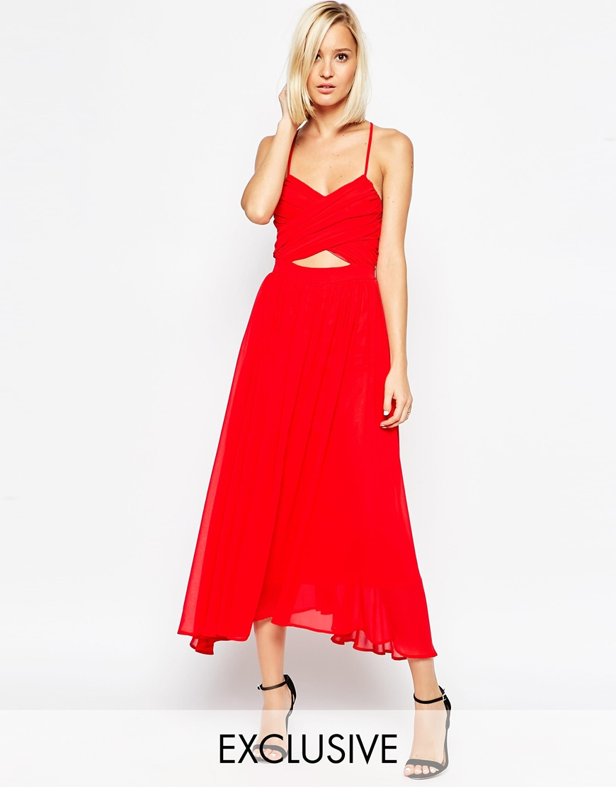 floaty midi dresses