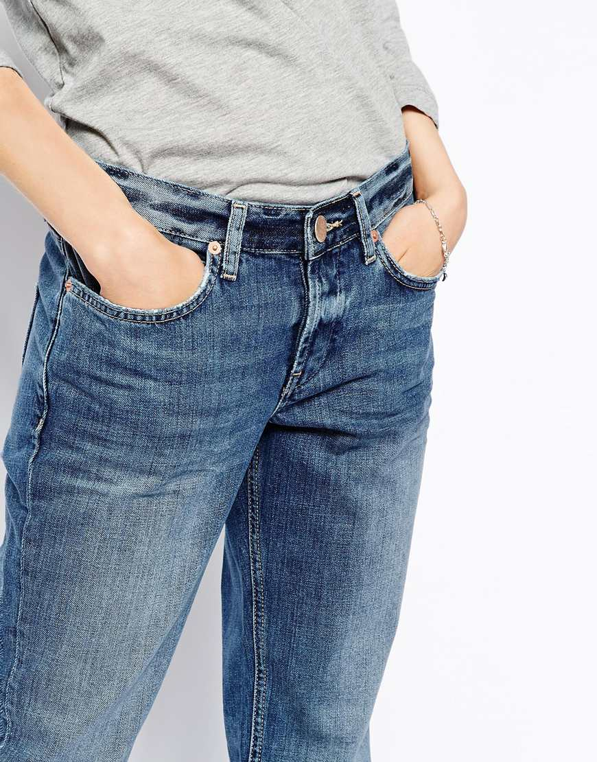 low waisted jeans asos