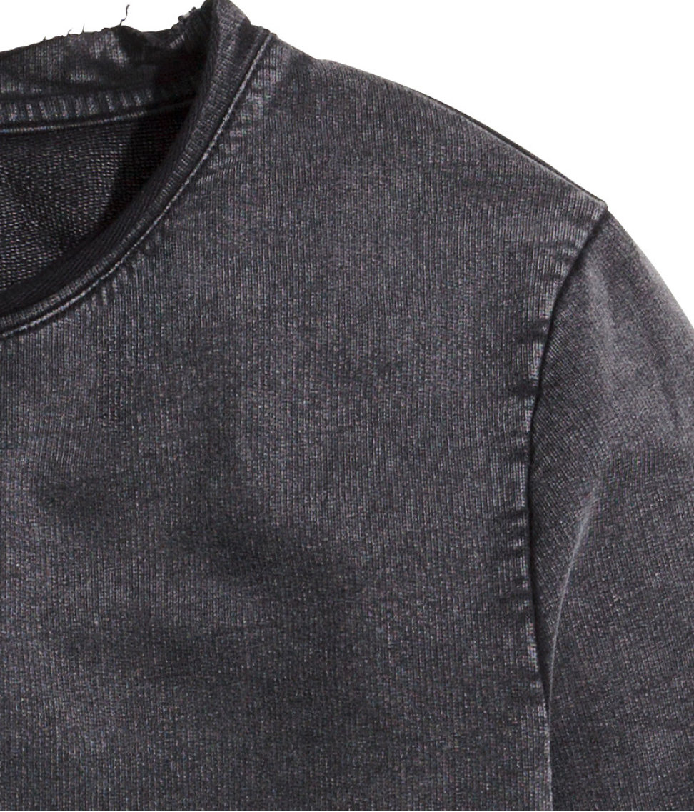 washed sweatshirt
