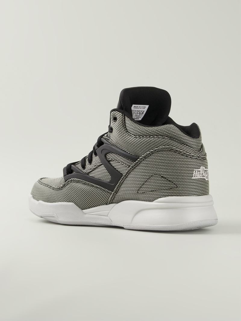 Reebok High-Top Sneakers in Black for Men - Lyst