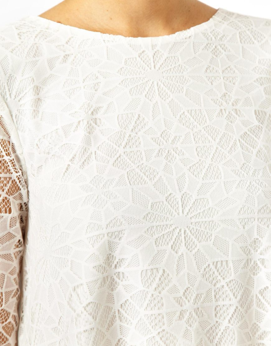 half black half white dress asos