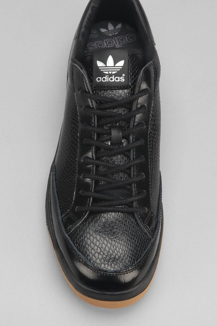 adidas Rod Laver Lux Snake Sneaker in Black for Men - Lyst