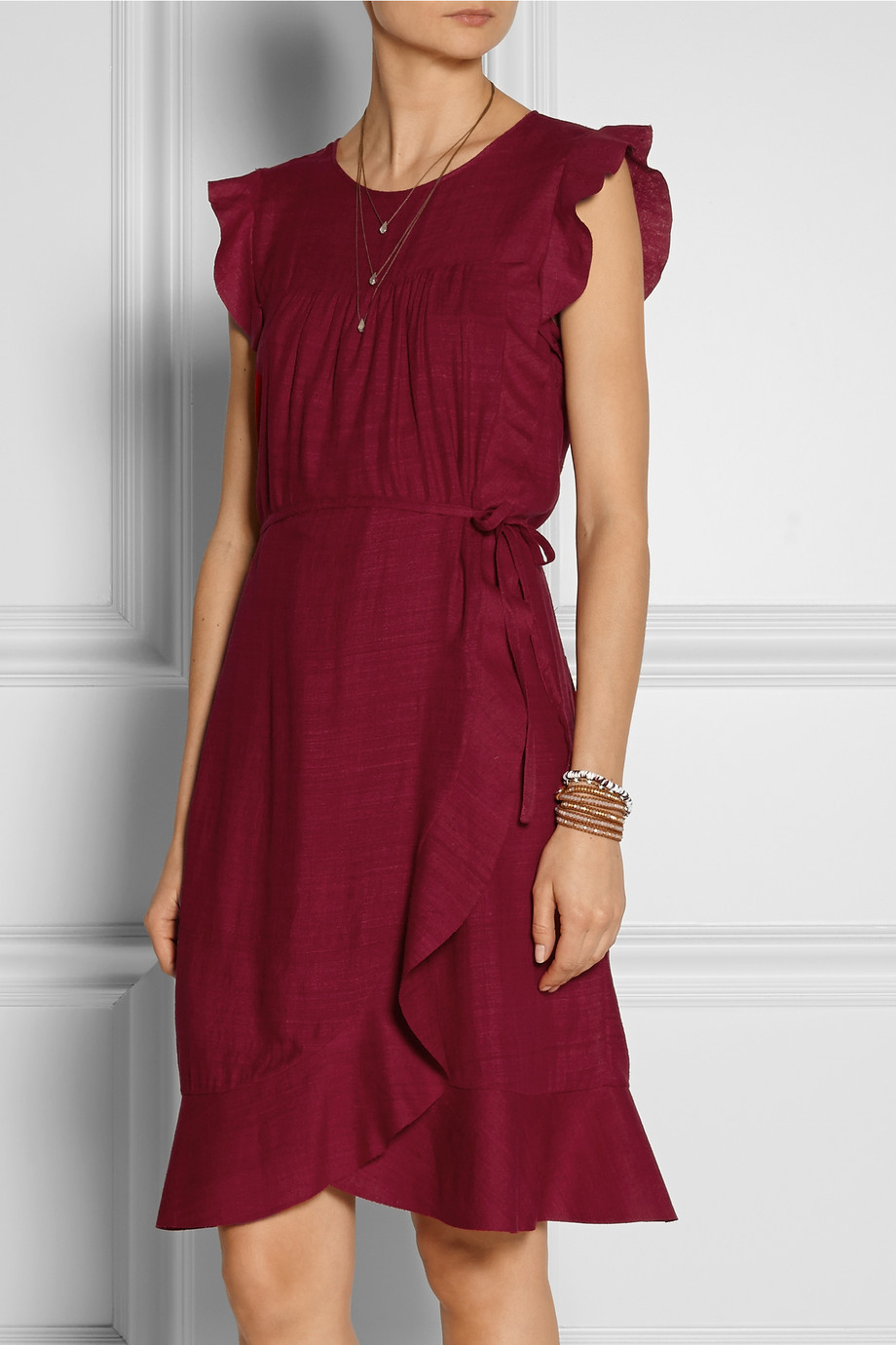 saba linen dress