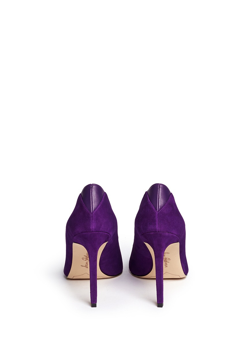 sam edelman purple heels
