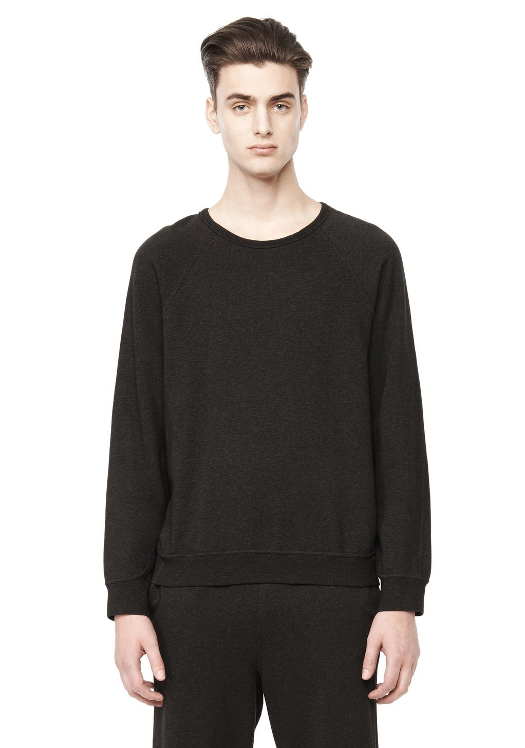Lyst - Alexander Wang Crewneck Sweatshirt in Gray for Men