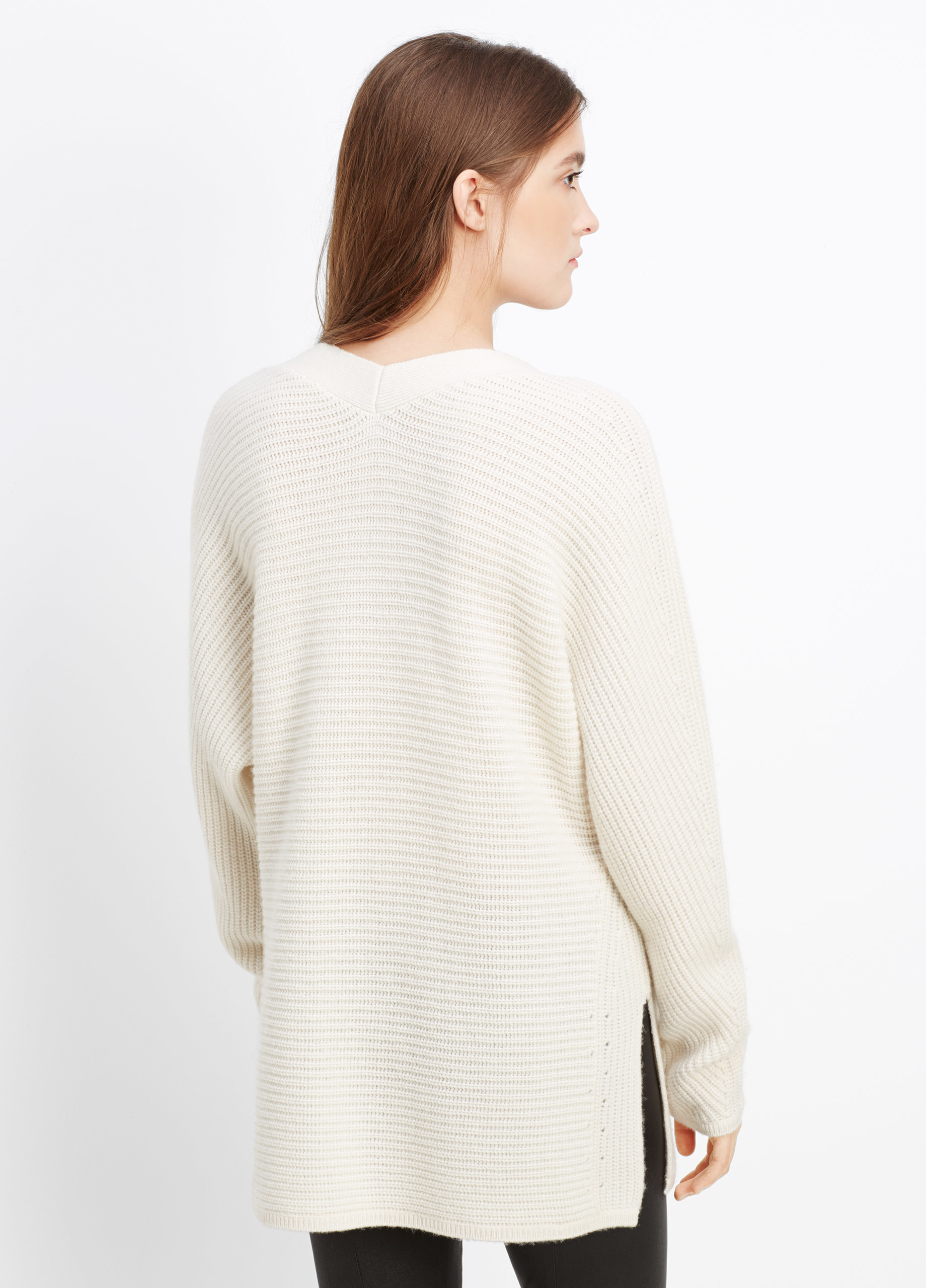 double cashmere sweater
