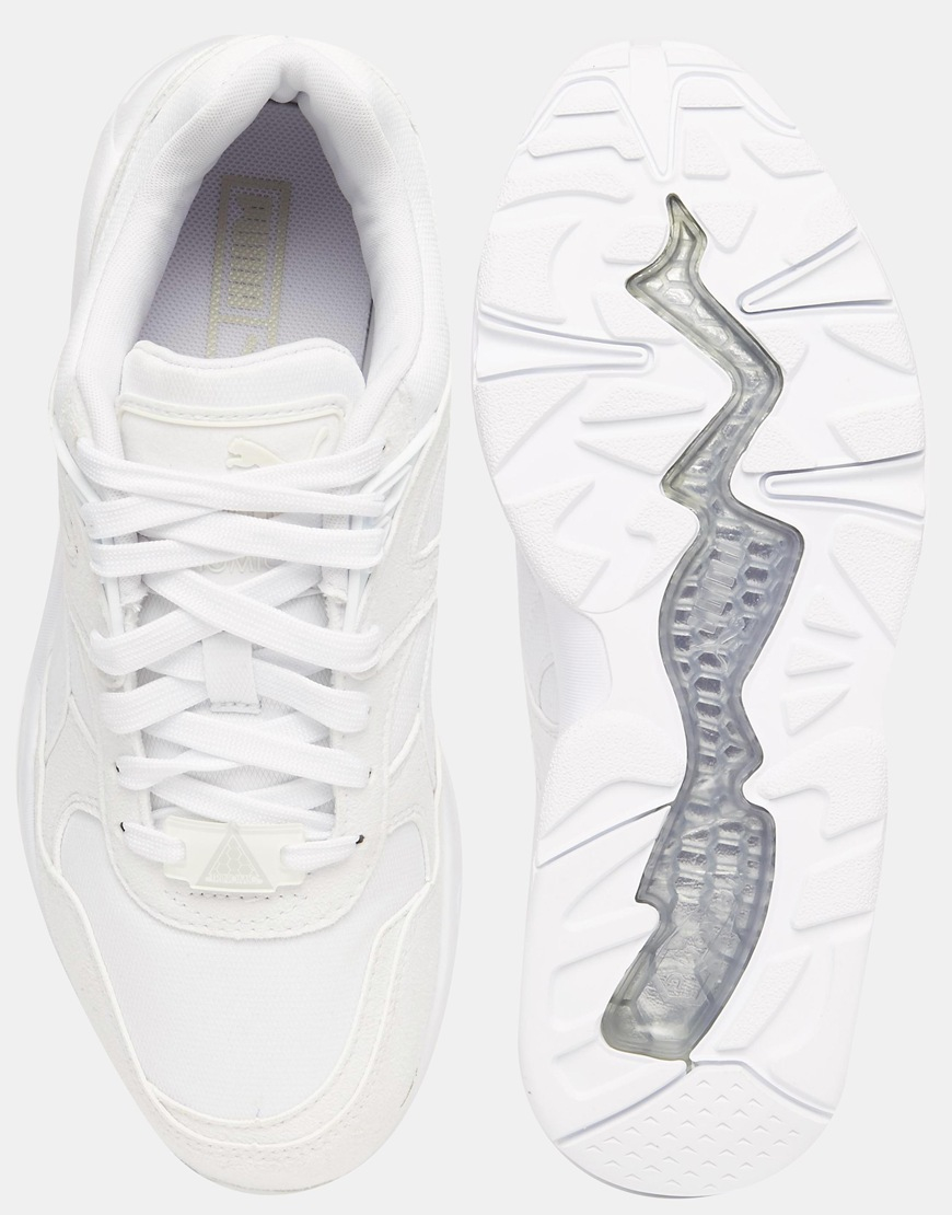puma r698 white sneakers