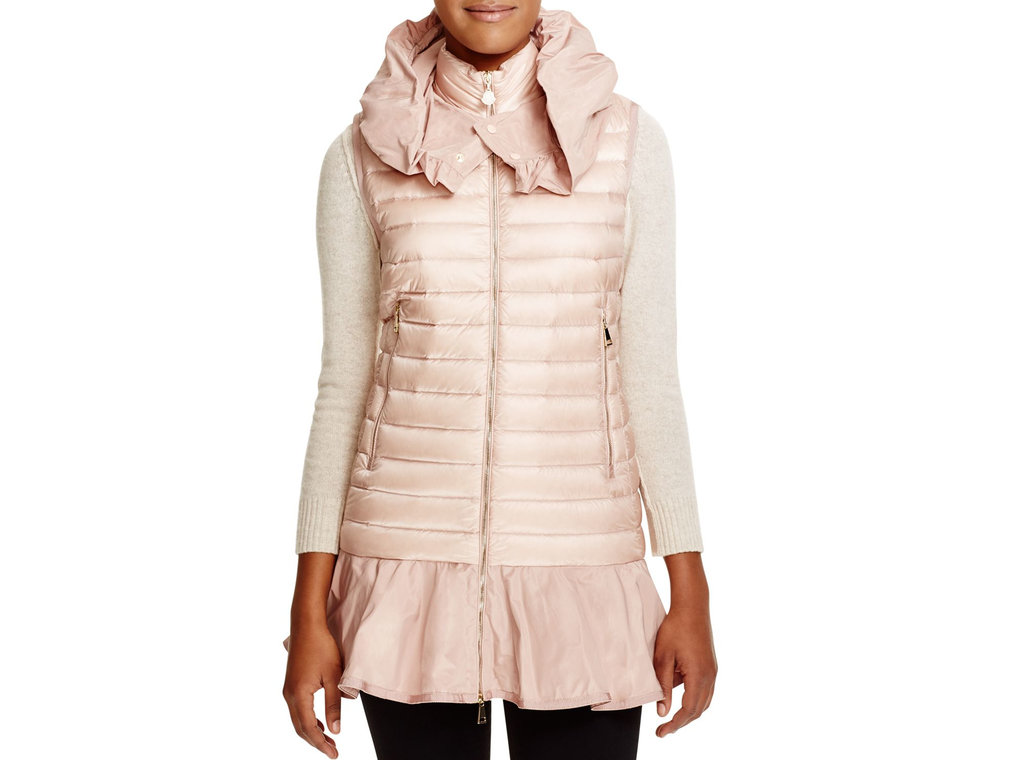 moncler pink vest moncler pink vest