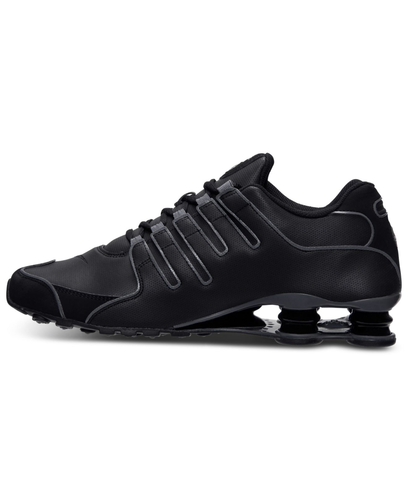 nike shox nz black