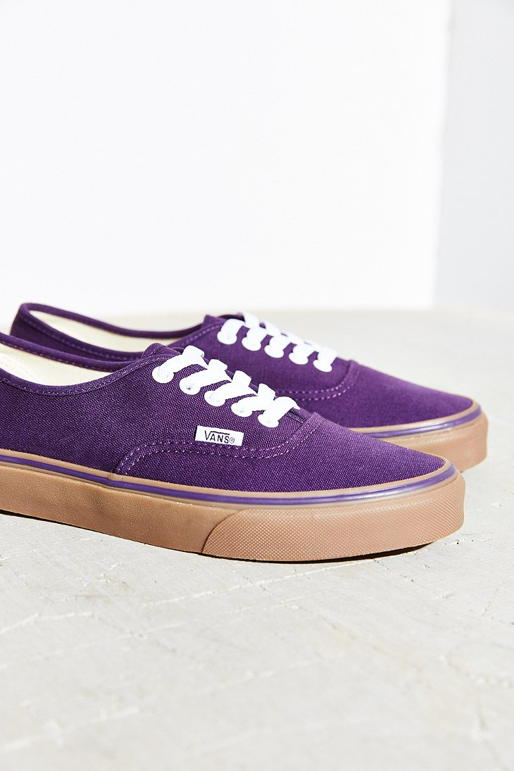 violet vans shoes