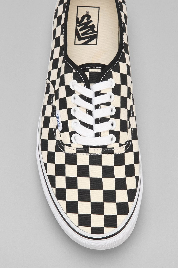 checkered vans on sale