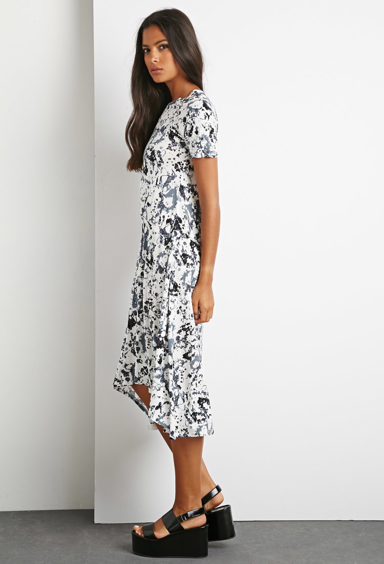 paint splatter dress forever 21