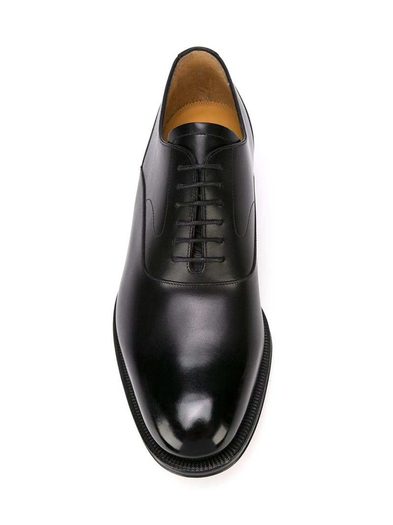 Lyst - Valentino Classic Oxford Shoes in Black for Men