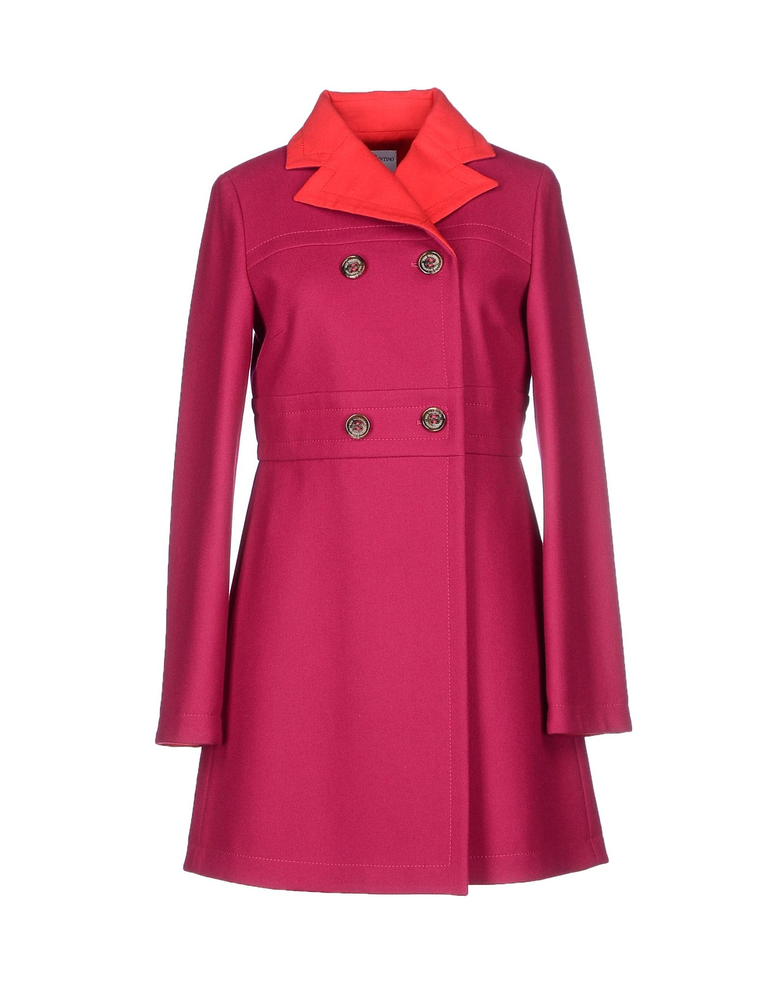 Lyst - Red Valentino Coat in Pink