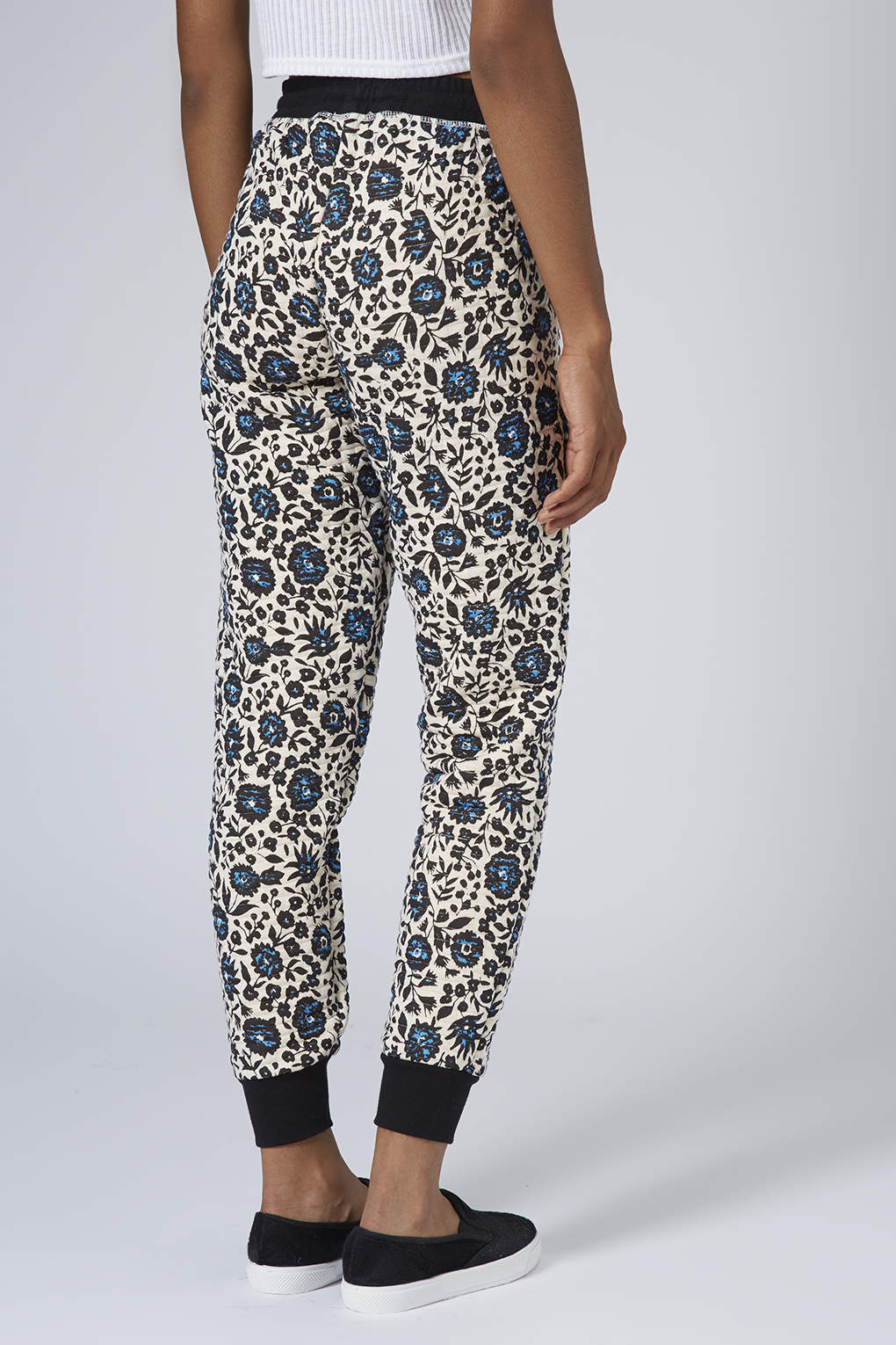 topshop blue joggers