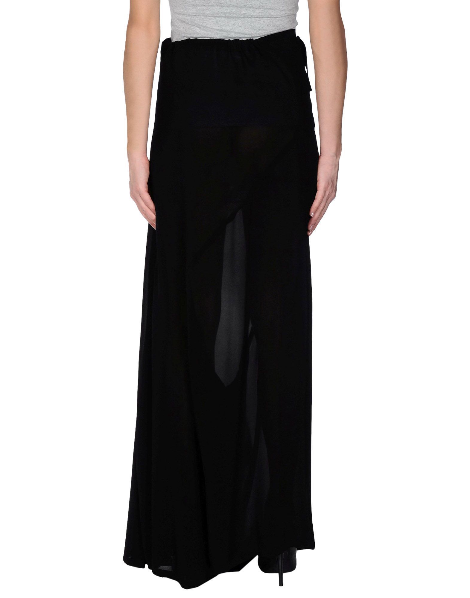 Ann Demeulemeester Long Skirt in Black | Lyst