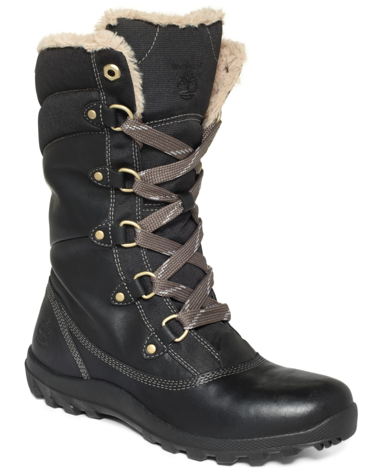 timberland boots in winter