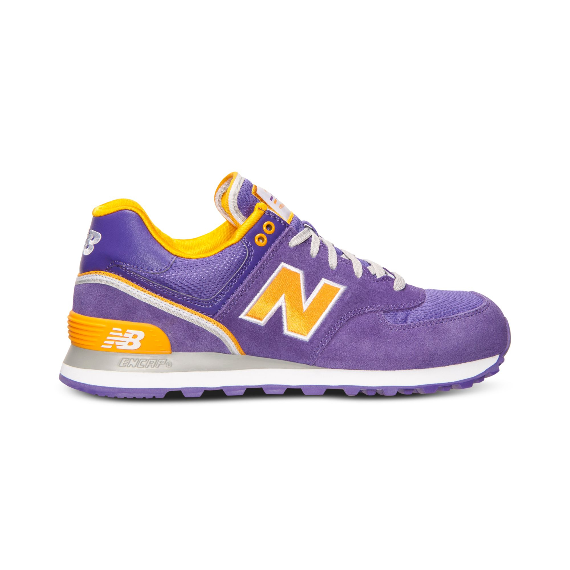New Balance Mens 574 Stadium Jacket Casual Sneakers From Finish Line in  Purple for Men | Lyst