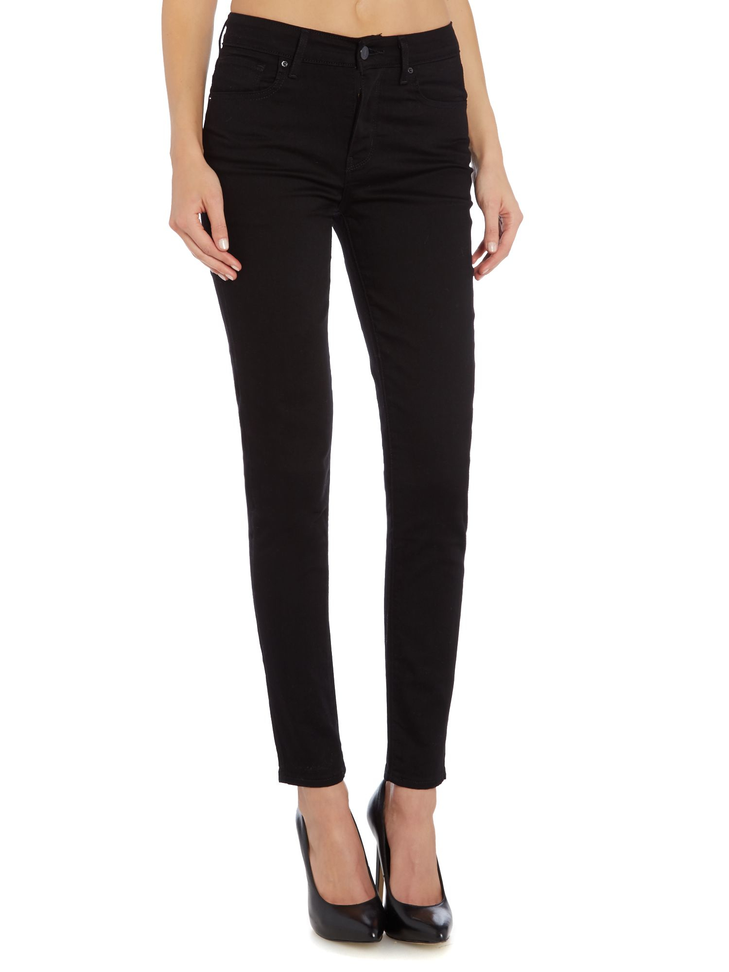 Levis high waisted jeans black tennessee