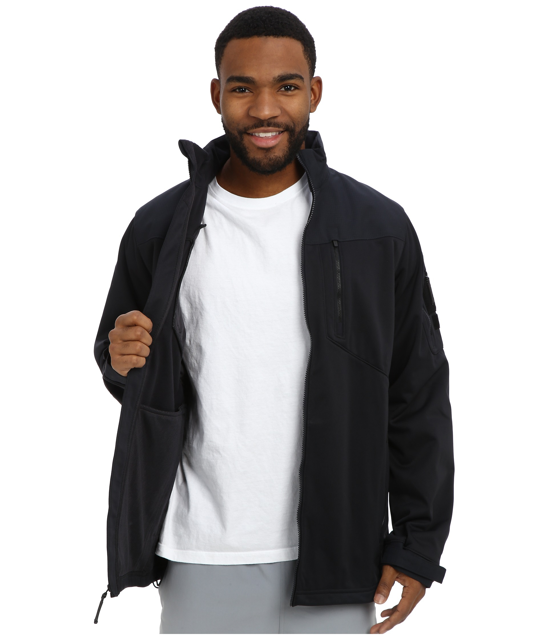 Under armour Night Vision Tactical Jacket in Black for Men Lyst