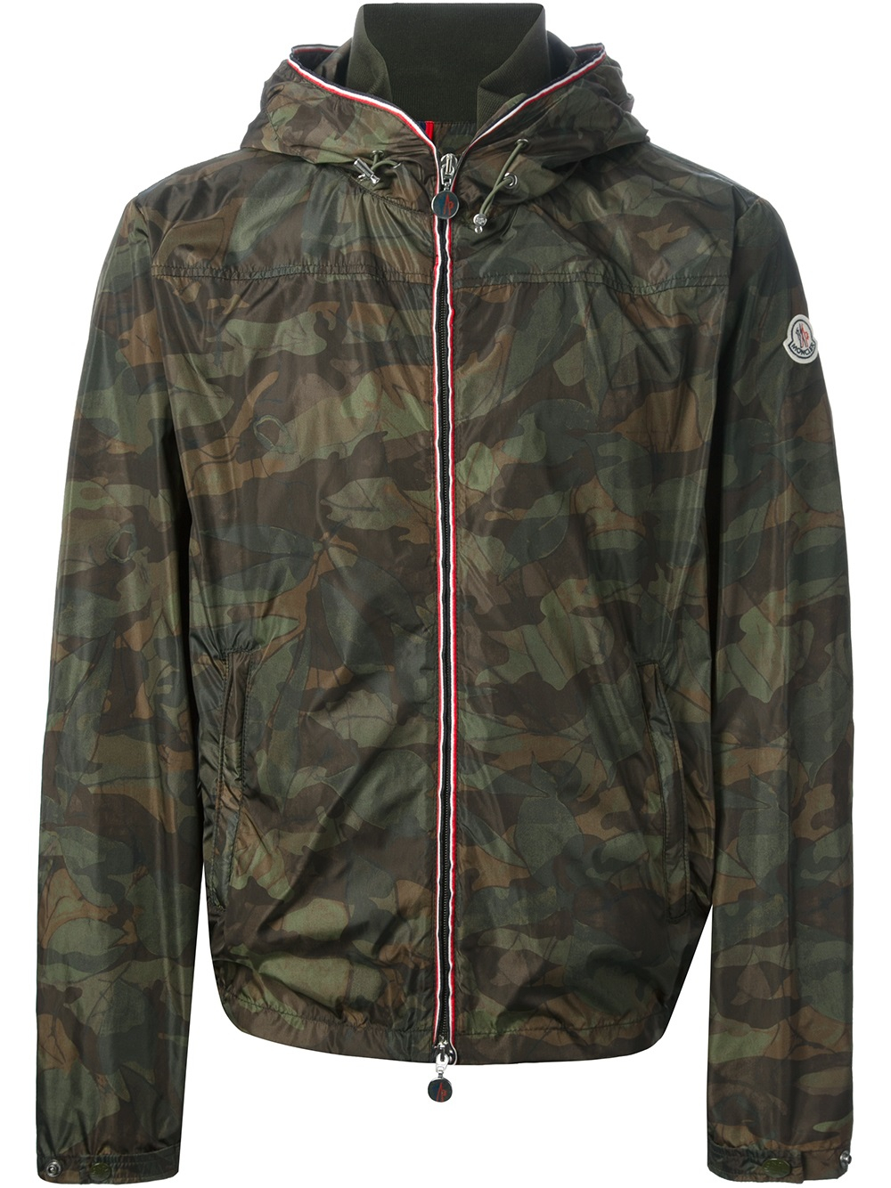 Lyst Moncler Camouflage Print Jacket in Green for Men