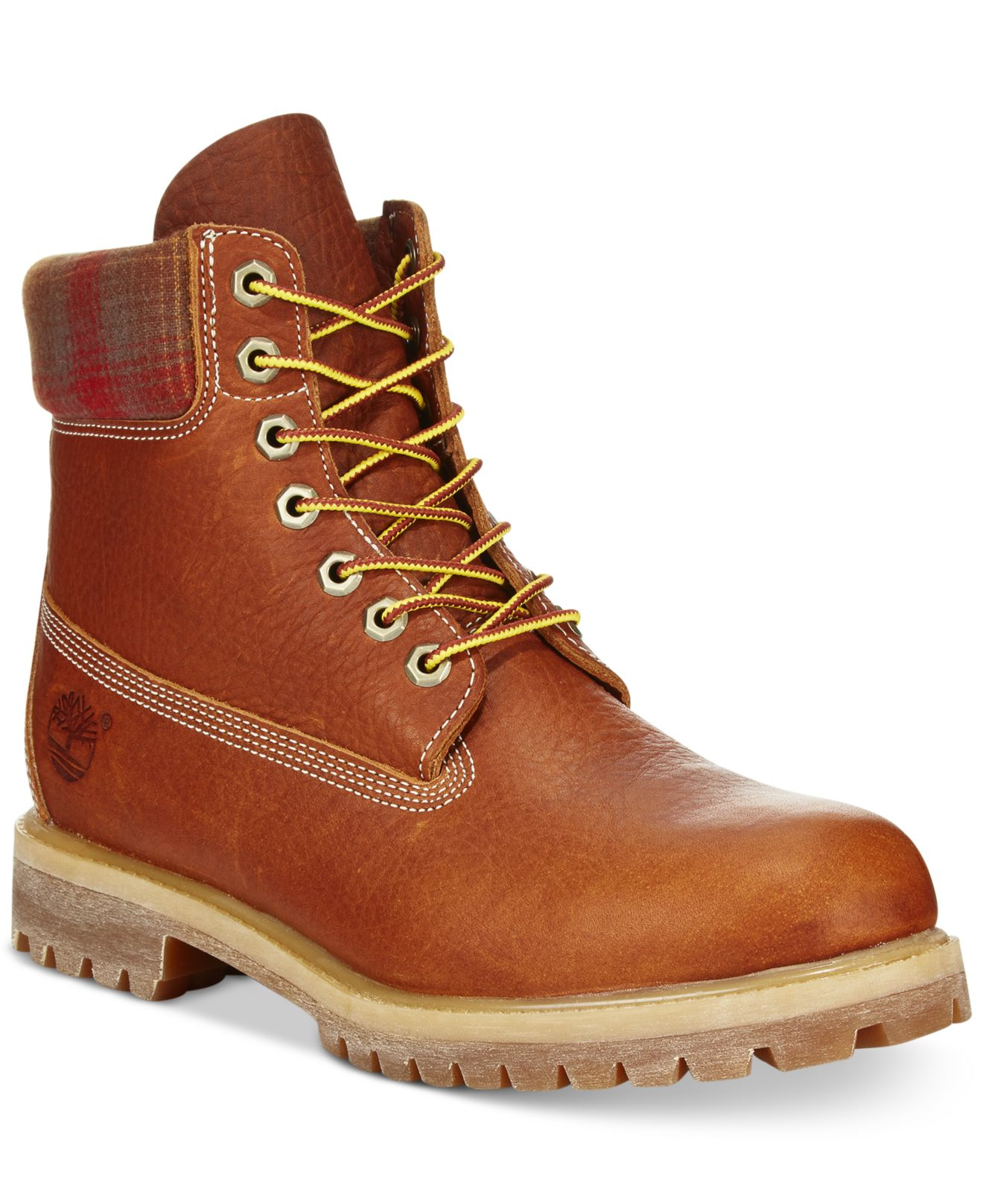 Timberland Pendleton Wool 6" Premium Boots in Brown for Men | Lyst