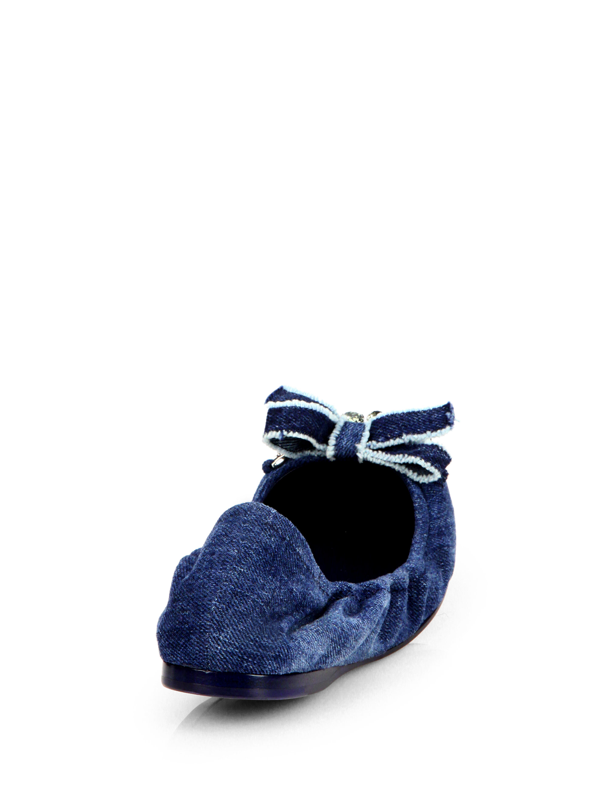 miu miu jeweled flats