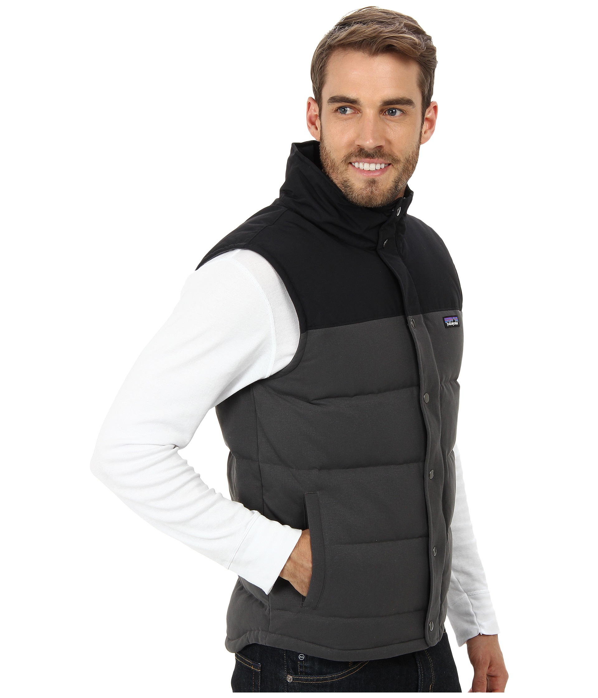 patagonia bivy vest forge grey