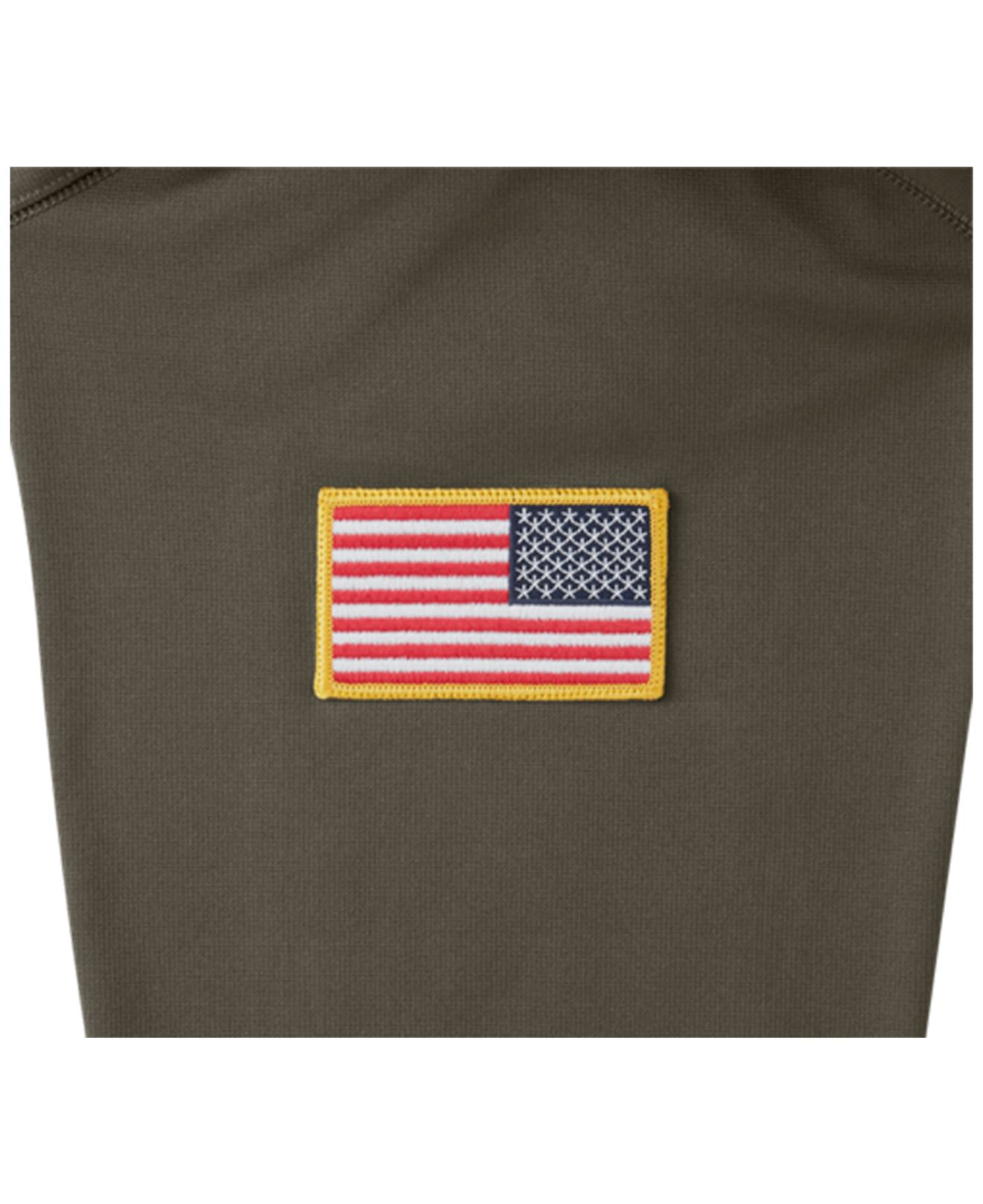 chiefs army green hoodie