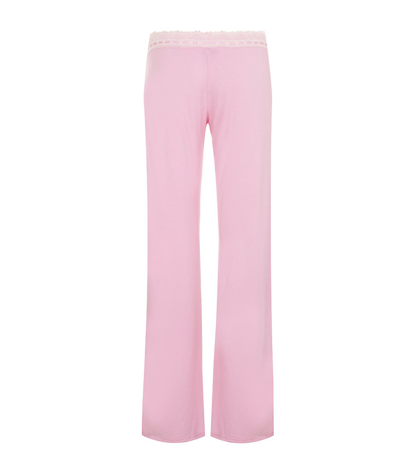 Juicy Couture Lace Trim Pyjama Bottoms in Pink | Lyst