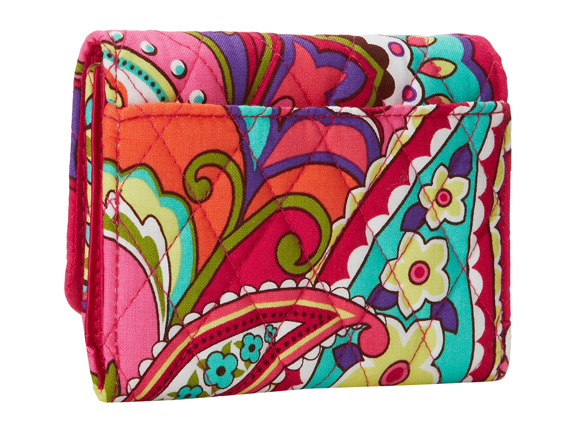 Vera Bradley Small Trifold Wallet in Pink Lyst