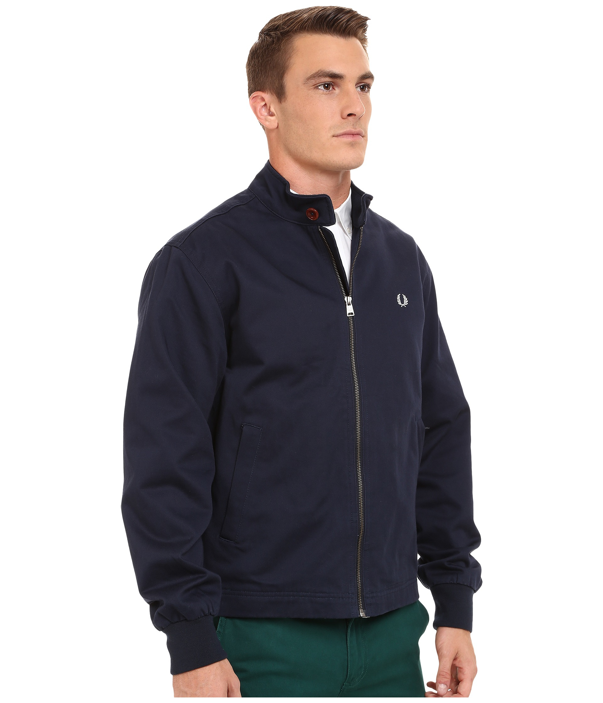 Fred Perry Scooter Jacket in Dark Carbon (Blue) for Men - Lyst