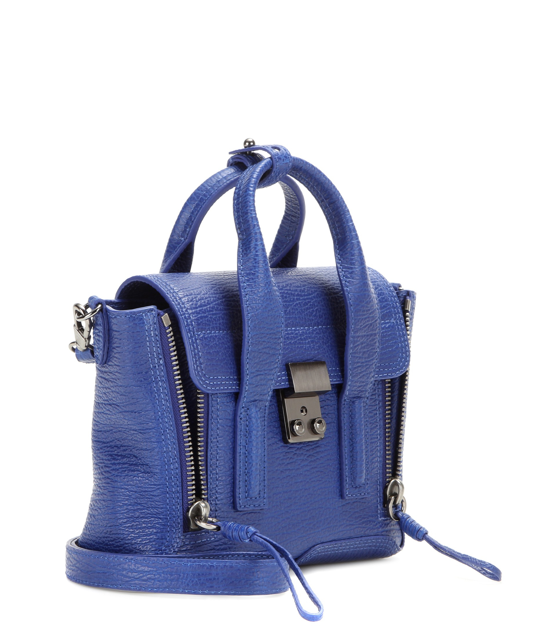 lyst 3 1 phillip lim pashli mini leather shoulder bag in lyst 3 1 phillip lim pashli mini leather shoulder bag in